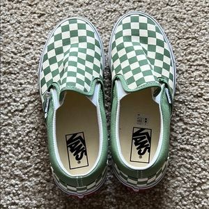Never worn Vans Slip ons
